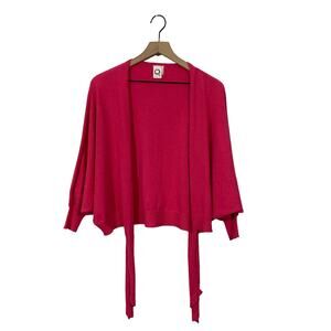 Anthropologie Akemi + Kin Tie Front Cardigan - Pink - One Size